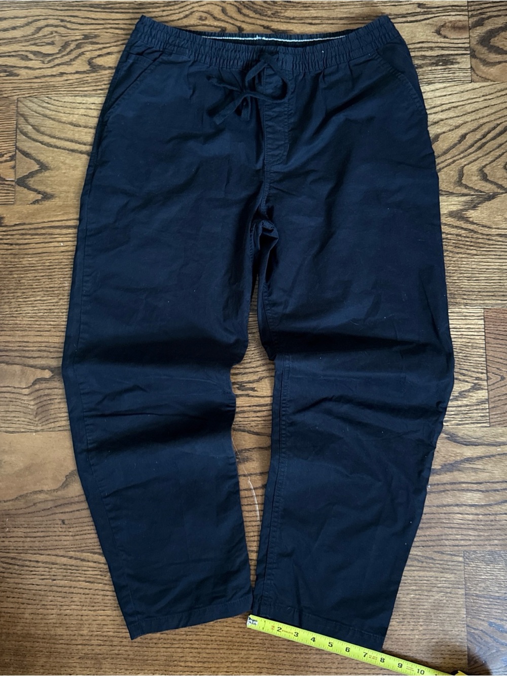 Vans Black and White Range Elastic Waist pants